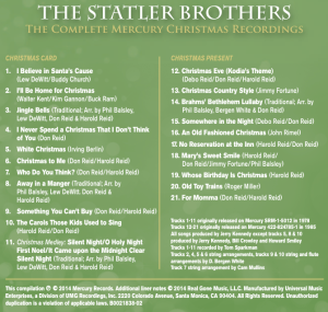 CHRISTMAS CARD / CHRISTMAS PRESENT CD'S