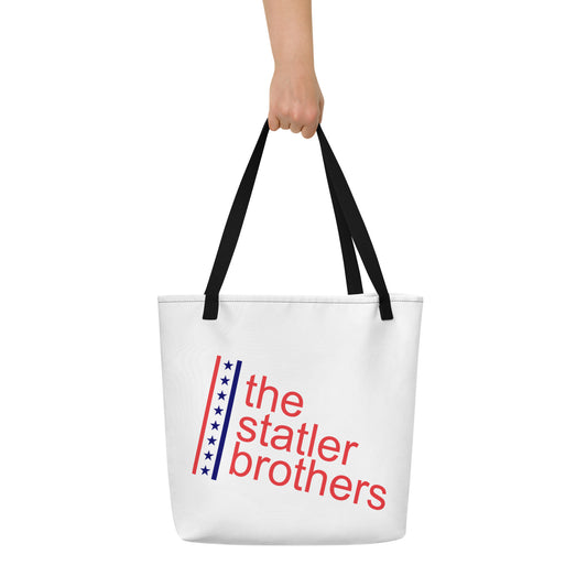 Statler Brother Logo Large Tote Bag
