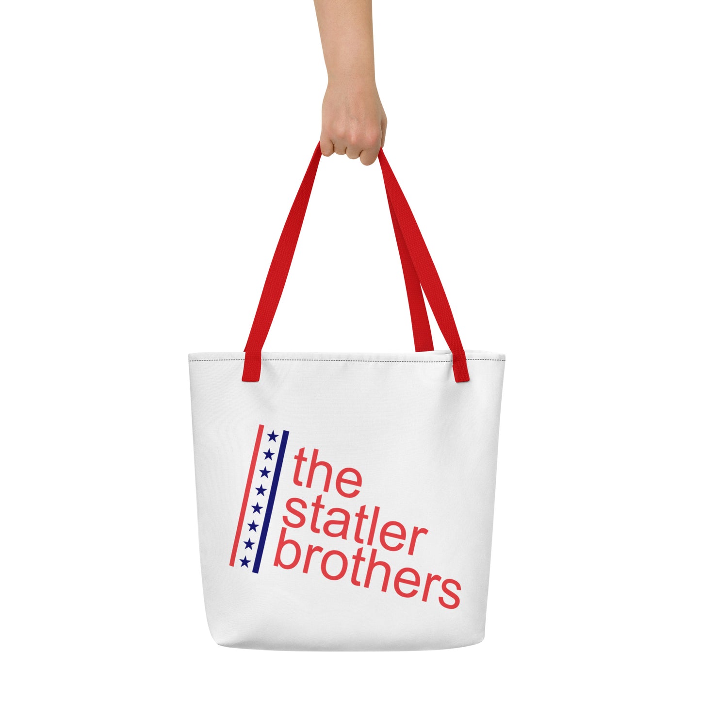 Statler Brother Logo Large Tote Bag